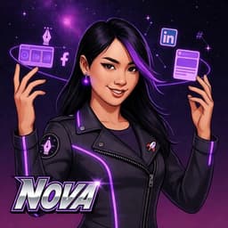 Nova AI Content & Marketing - social media and blog automation for Huntsville businesses