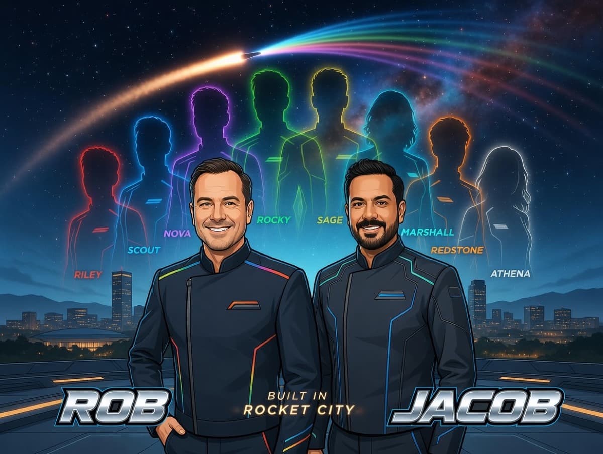 Rob Boirun and Jacob Birmingham - HSVAGI Co-Founders, Built in Rocket City with their AI crew